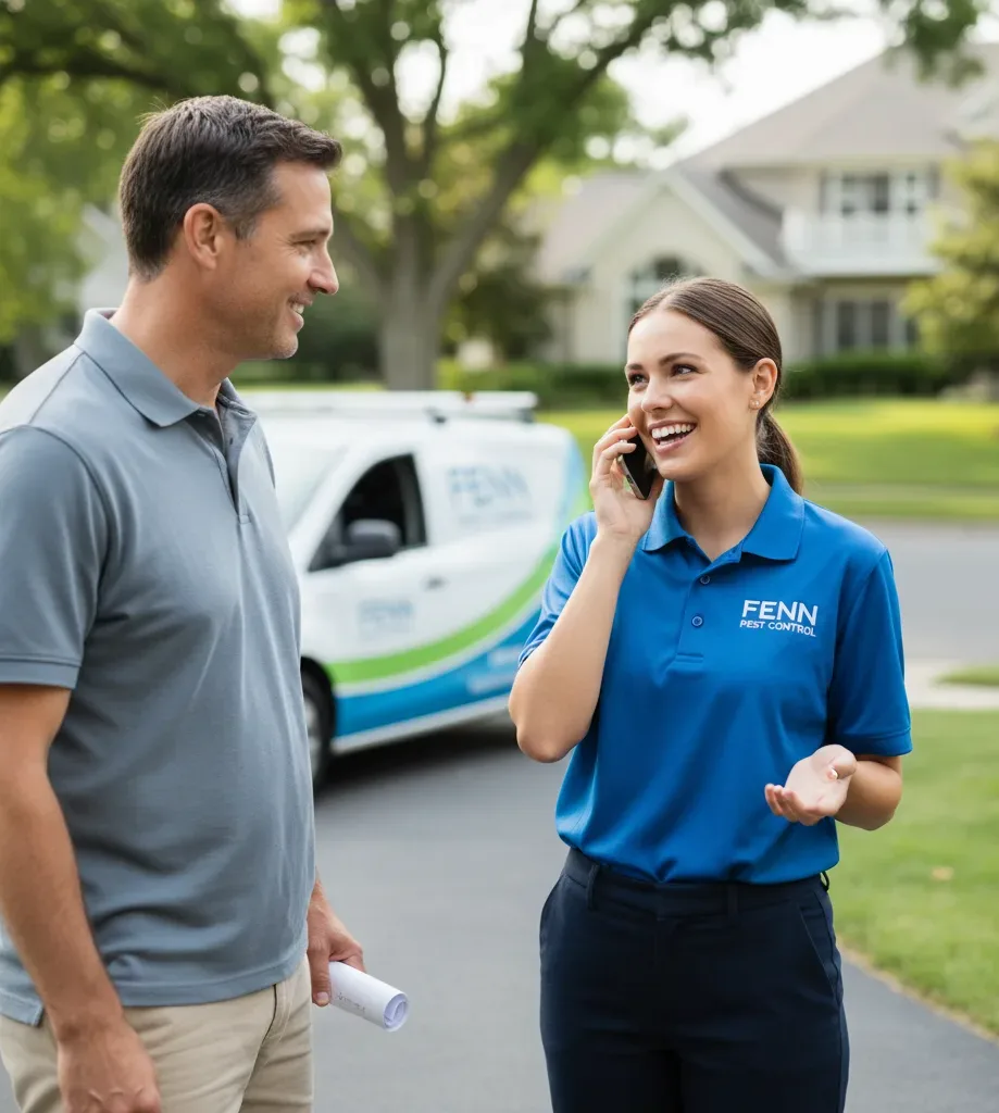 Fenn Pest Control customer support in Port Jefferson